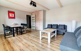 Apartament Halinka salon, sypialnia, kuchnia, balkon Powierzchnia 50m